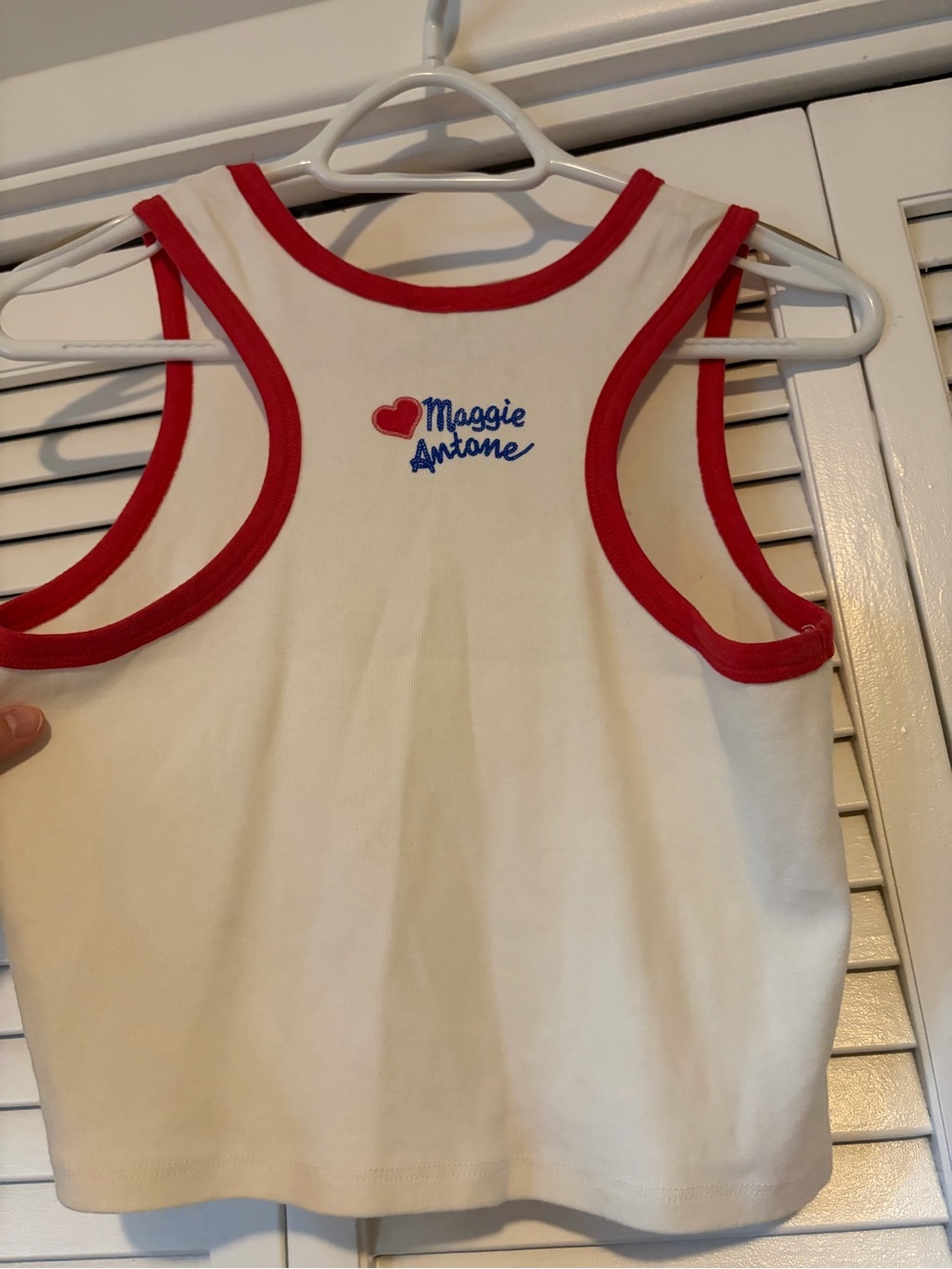 Mess With Texas Red-Trim Women’s Tank Top - Picture 2 of 4